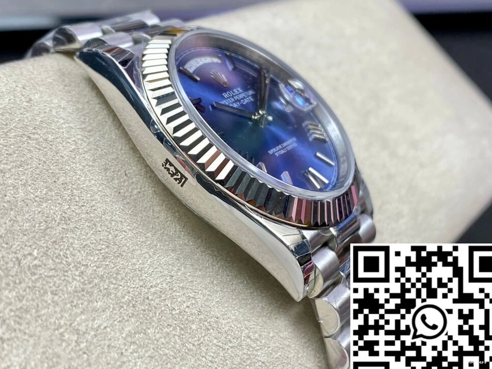 Day M228236-0007 Factory Blue Dial Date EW Rolex 0225